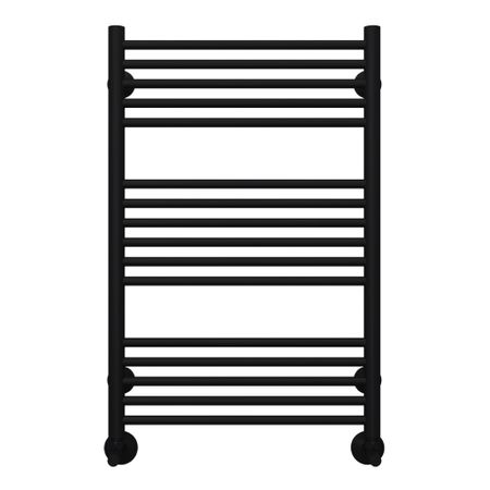 Полотенцесушитель водяной Terminus Аврора П16 800х500 мм лесенка черный муар защитные кольца startnow для лазерной сварки