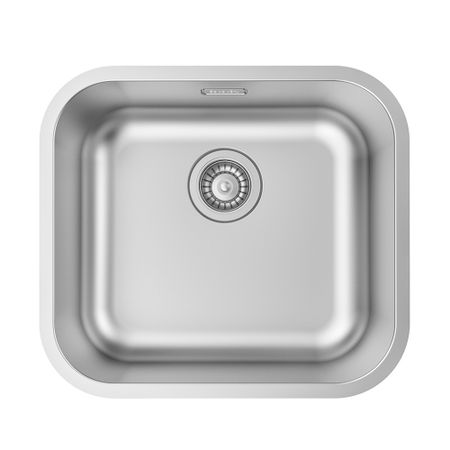 Мойка для кухни Iddis Mate 49х44х18 см врезная с сифоном сталь (MAT49S0i77) dqok кухонный смеситель из нержавеющей стали