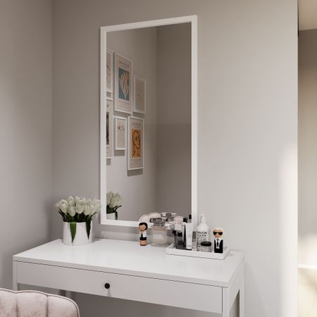 Зеркало настенное Gaspar 550х1100 мм белое