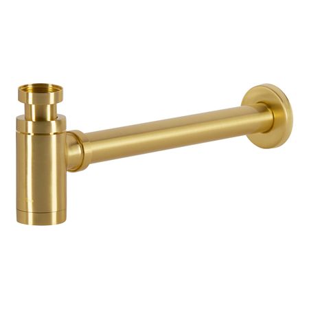 Сифон для раковины Tokito 1 1/4х50 мм без выпуска с соединением 32 мм золото (TOK-SHI-L32KIN)