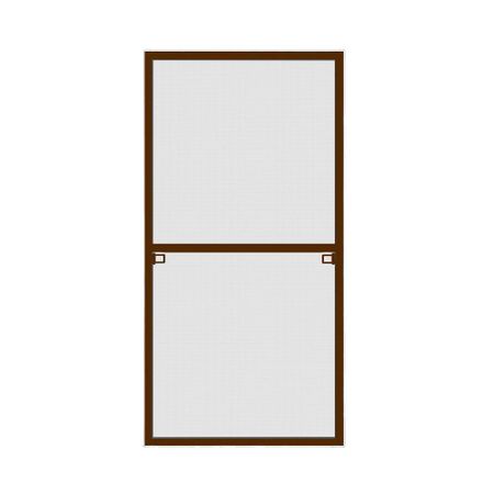 Сетка москитная 1090х550 мм для окна 1160х1200 мм коричневая