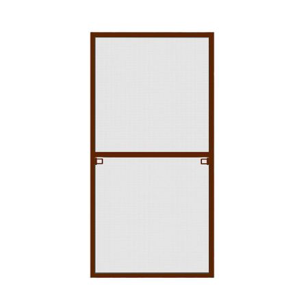 Сетка москитная 1090х730 мм для окна 1160х800 мм коричневая