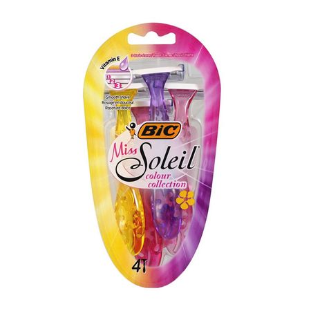 Бритвенный станок Bic  Miss Soleil Colour Collection 4 шт