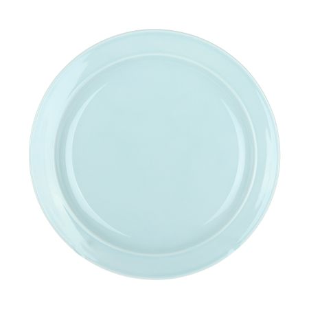 Тарелка мелкая Башкирский фарфор Принц 24 см светло-голубой