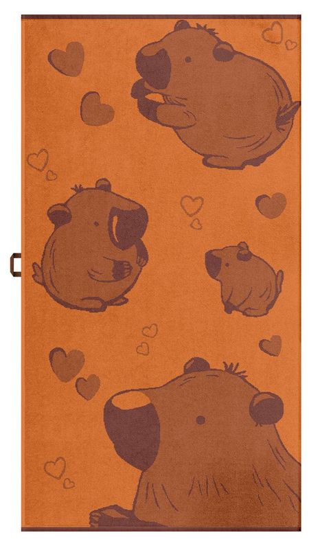 Полотенце махровое DM Прайм коричневое, 50х90 см