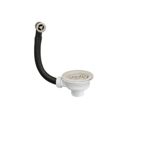 Выпуск для мойки McAlpine 3 1/2 с переливом полярный белый (OF2-113S-PWG) светлана семёновна комракова полярный – москва