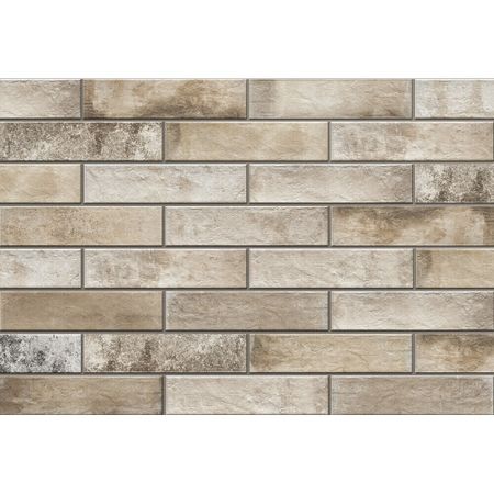 Клинкерная плитка для фасада Cerrad Piatto sand (22 шт.=0,48 кв.м ) светлая синевато-серая 300х74х9 мм