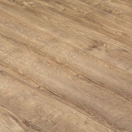 Ламинат 33 класс Locfloor Plus дуб горный светло-коричневый 1,596 кв.м 8 мм с фаской влагостойкий