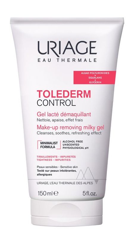Uriage Tolederm Control Make-Up Removing Milky Gel