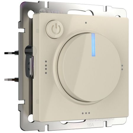 Терморегулятор механический для теплого пола Werkel W1151103 слоновая кость