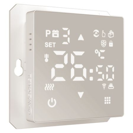 Терморегулятор электронный сенсорный для теплого пола Werkel W1151217 дымчатый с поддержкой Wi-Fi пол гриффин когда дружба провожала меня домой