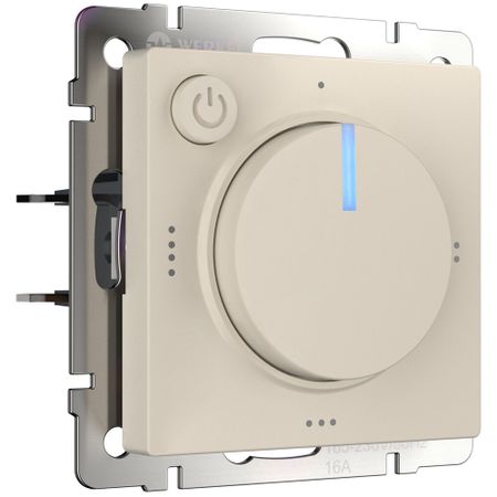 Терморегулятор механический для теплого пола Werkel W1151162 айвори матовый