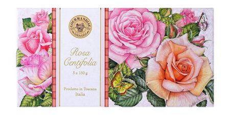 Gourmandise Savon Parfume Rosa Centifolia Set