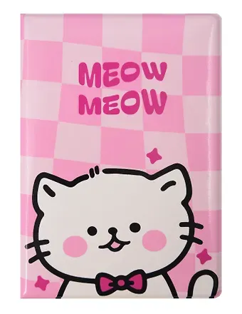 Обложка для паспорта Kawaii Котик Meow-Meow (ОП2025-471)