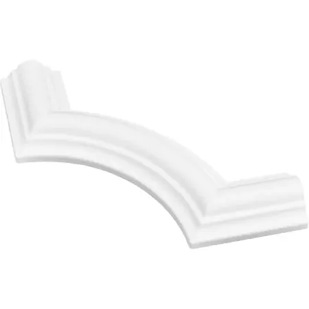 Уголок для плинтуса полистирол NMC C100-C1 белый 4 шт уголок алюминиевый белый 20x20x1 5х2000мм