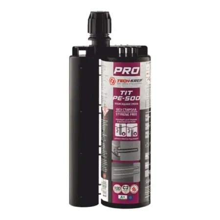 Анкер химический TIT PE-500 для кирпича бетона 385 мл деглина т е олег сергеевич габриелян химия трудные задания егэ химический эксперимент