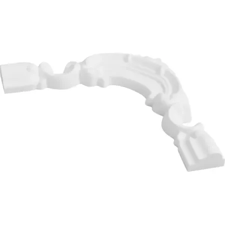 Уголок для плинтуса полистирол NMC C100-C3 белый 4 шт