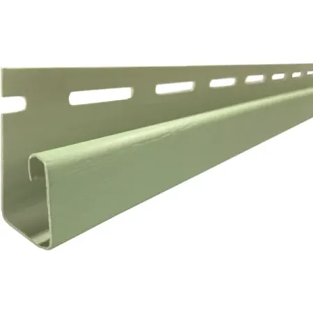 J-Профиль для сайдинга MONLID цвет зеленый