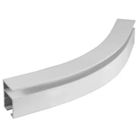 Соединитель поворотный для карниза однорядный 135 градусов KREAFORTA Pro внутренний алюминий цвет белый линза для светодиода jllsmcmggx 20 мм 25 градусов