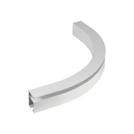 Соединитель поворотный для карниза однорядный KREAFORTA Pro внутренний алюминий цвет белый соединитель для садового водопро sgoohan белый пвх