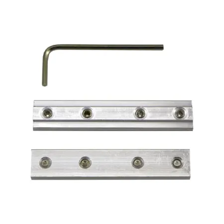 Соединитель для карниза двухрядный KREAFORTA Pro металл цвет сталь металлический соединитель для аквариума up cloud 20 мм