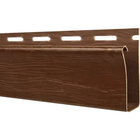 J-Профиль для фасадных панелей MONLID широкий цвет коричневый
