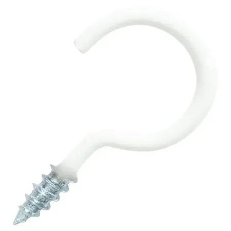 Шуруп-крюк 3x10 мм сталь RAL9003 15 шт.