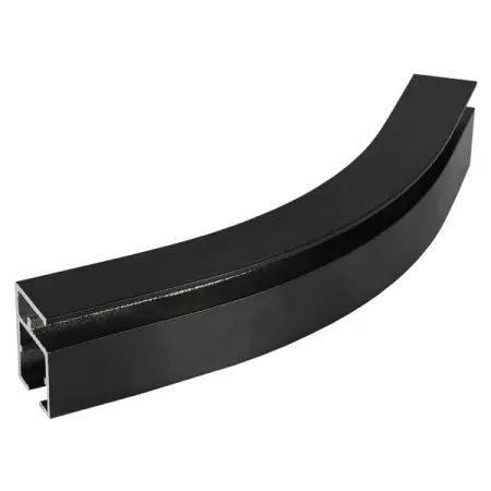 Соединитель поворотный для карниза однорядный 135 градусов KREAFORTA Pro внутренний алюминий цвет черный линза для светодиода jllsmcmggx 20 мм 25 градусов