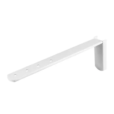 Кронштейн для шинного карниза настенный KREAFORTA Pro 15-20 см металл цвет белый 2 шт. кронштейн для электронного карниза tuya dooya aqara