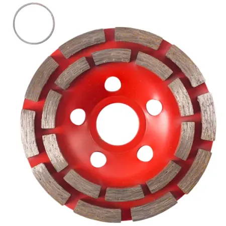 Чашка алмазная двухрядная по бетону Rage Eco 100x22.2 мм