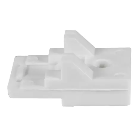 Кронштейн для шинного карниза потолочный KREAFORTA Pro 2 см пластик цвет белый 2 шт. кронштейн для электронного карниза tuya dooya aqara