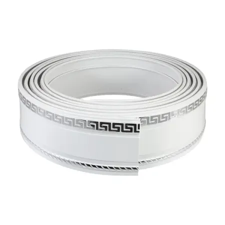 Бленда Тесей пластик 3.5 м цвет белый/хром