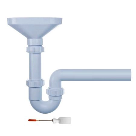 Сифон для мойки McAlpine 1 1/2х40 мм с выпуском d170 мм с соединением 40 мм (HC740FUN)