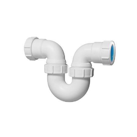 Сифон для мойки McAlpine 1 1/2х40 мм без выпуска с соединением 40 мм (MRT32-40)