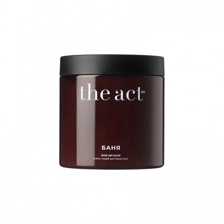 Соль-скраб для бани с ароматом хвойного леса The Act 500г