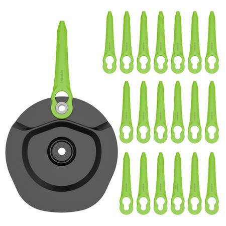 Нож пластиковый Greenworks  2963507 20 штук для триммера 2113307SA