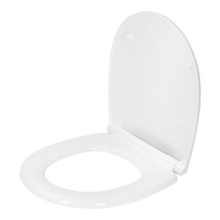 Сиденье для унитаза Real SO дюропласт с микролифтом быстросъемное (010703) силиконовые подъемники для крышки унитаза