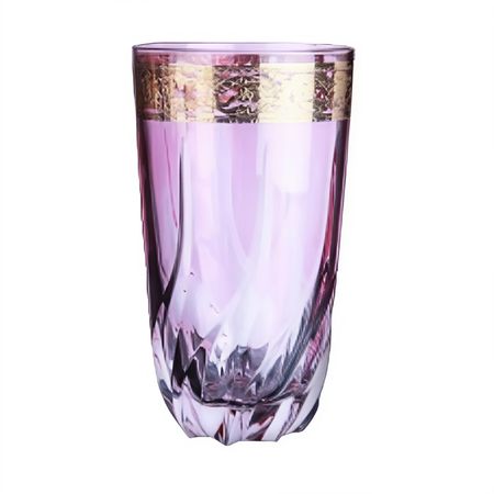 Набор стаканов Precious Tris для сока, розовый, 6 шт, 450 мл ежедневник недат а5 164л лайка розовый кожзам тв переплет обл поролон стеганная строчка офсет ляссе подар карт коробка