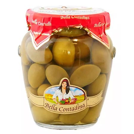 Оливки Bella contadina без косточек castelvetrano 314 мл