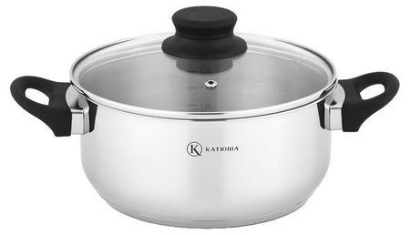 Кастрюля Катюша Прима нержавеющая сталь, 4,5 л