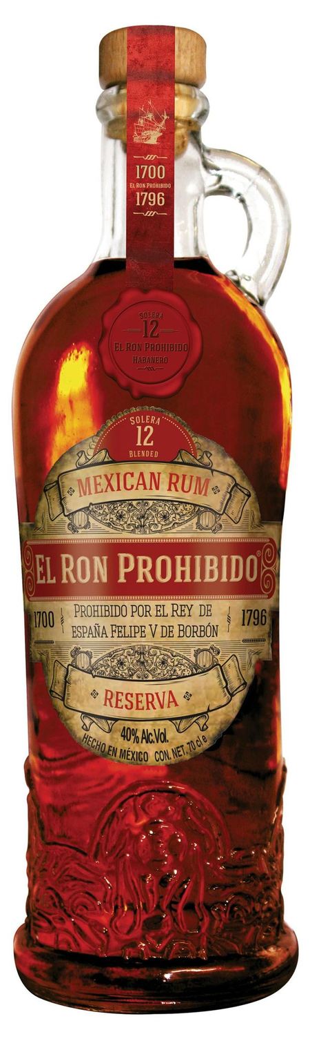 Ром El Ron Prohibido 12 лет Мексика, 0,7 л ирина вячеславовна забара испанские глаголы в таблицах