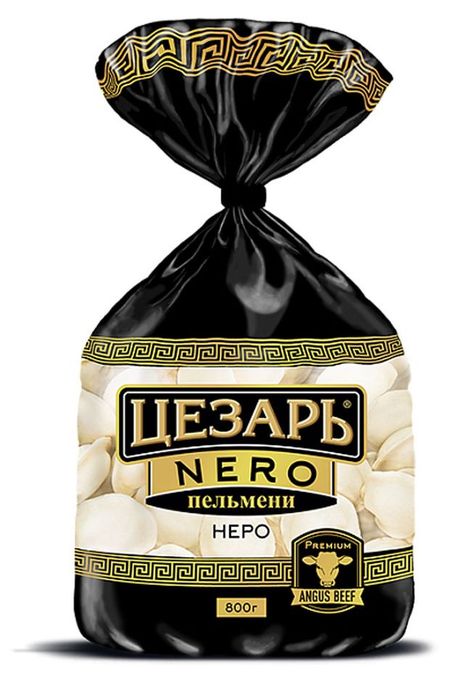Пельмени Цезарь Nero с говядиной angus premium, 800 г гай юлий цезарь записки о галльской войне