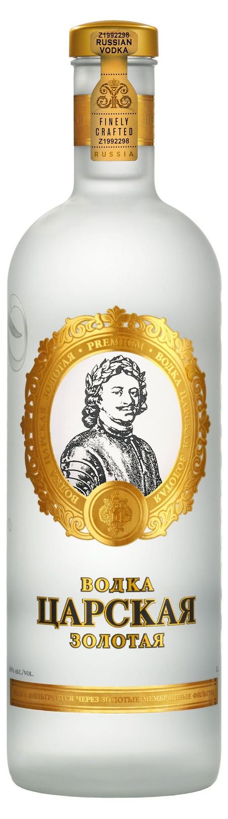 Водка Царская Золотая Россия, 1 л евгений валерьевич гришковец водка как нечто большее