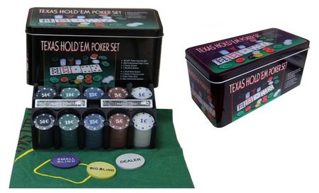 Набор для покера 200 фишек с номиналом фишка  ой