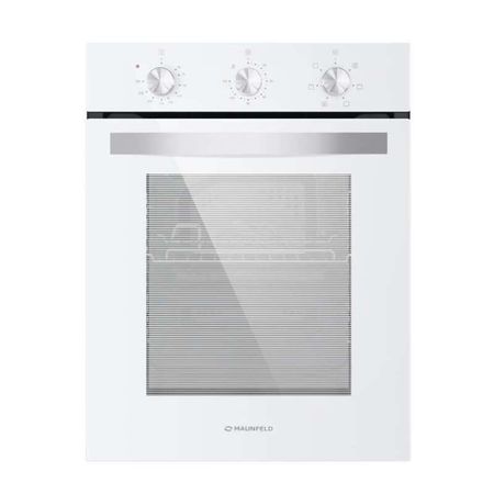 Духовой шкаф электрический встраиваемый Maunfeld EOEC516W 448 мм белый