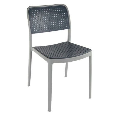 Стул усиленный пластиковый Adrianoplast Air wood alfa бежевый 530х470х800 мм (Р6053)