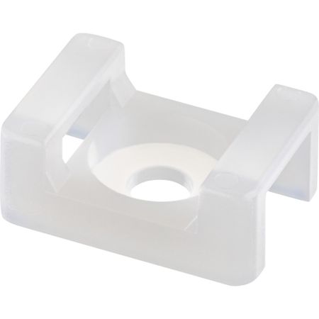 Площадка для крепления стяжек Duwi 22x16 мм нейлоновая белая (10 шт.) (30200 1) съемные нейлоновые кабельные стяжки 25 шт