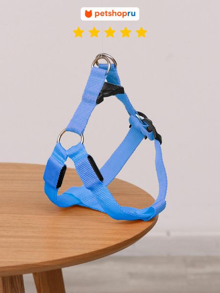 Ошейники, шлейки PETSHOP Светодиодная шлейка, M (M)
