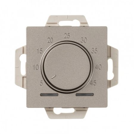 Терморегулятор для теплого пола Systeme Electric AtlasDesign встраиваемый шампань (ATN000535)