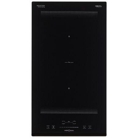 Варочная панель индукционная Krona Eterno 30 BL 2 конфорки черная варочная панель индукционная krona genesis max 60 bl 4 конфорки